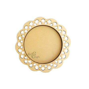 Trendy Border Circle Platter 1